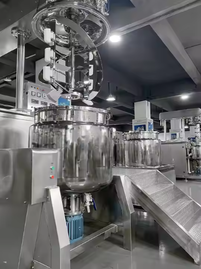 200-500L Vacuum Homogenizing Emulsifier Machine